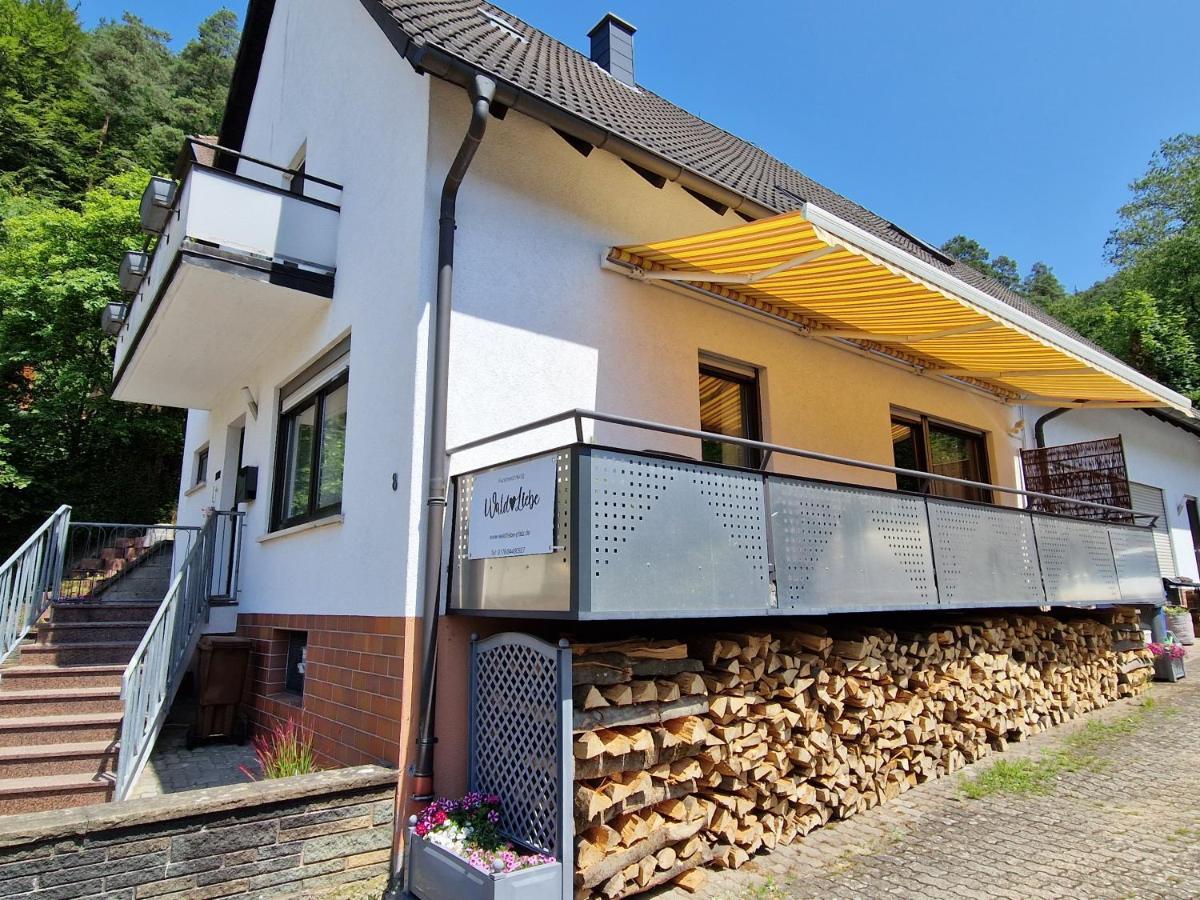 Ferienwohnung Waldliebe Hinterweidenthal Exterior foto